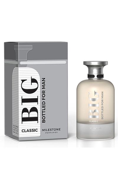 Milestone Perfume For Men, Big Bottled Classic, 100 ml