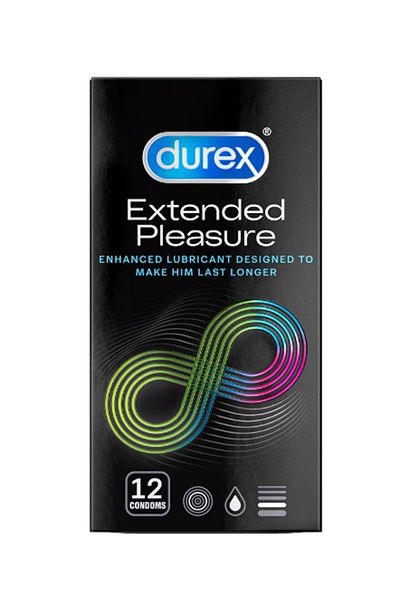 Durex Extended Pleasure Cu Prezervativ, 12 Bucăți