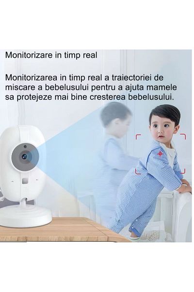 OEM Baby Monitor with Real-Time Monitoring, Feeding Alarm, Quiet Music