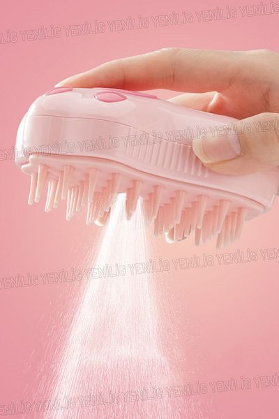 Yenilig Steam Comb for Cats Paw Shaped Hair Remover Massage Grooming Brush Cat Comb with Steam Effect