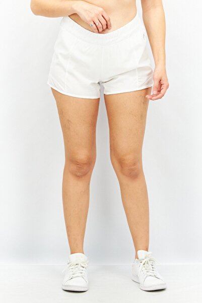 Head شورت رياضي نسائي بشعار العلامة التجارية، أبيض