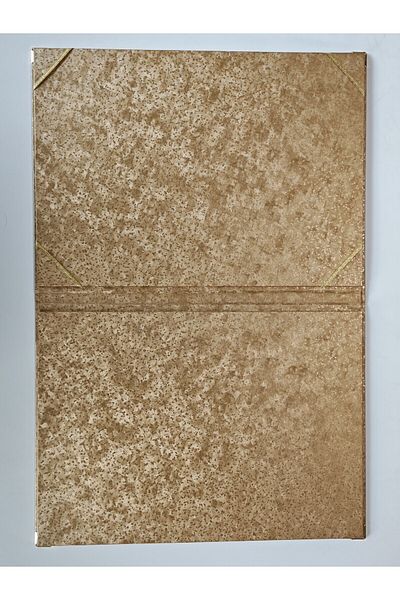 ankara menü A4 Certificate Container, Diploma, Gold Gilding, Case, Menu