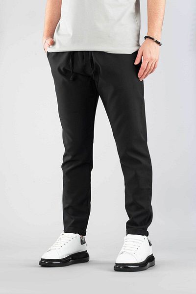 bombe Ανδρικό παντελόνι Jogger Βαμβακερό παντελόνι Boyfriend με ελαστική μέση