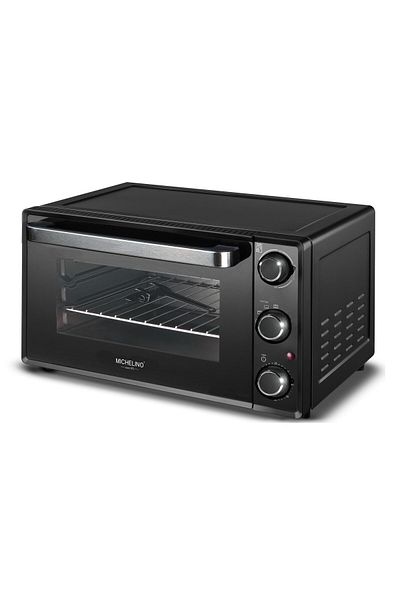 Michelino Cuptor Electric 20537, 32 Litri, 1500 W, 100°c - 230°c, Temporizator 60 Minute