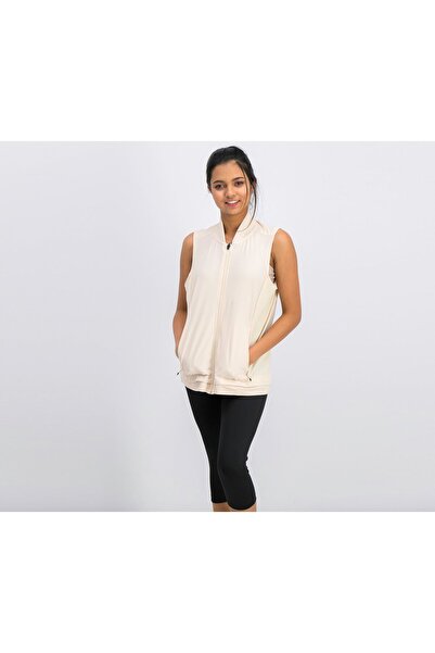 adidas Women Ultra Energy Jacket Vest, Beige