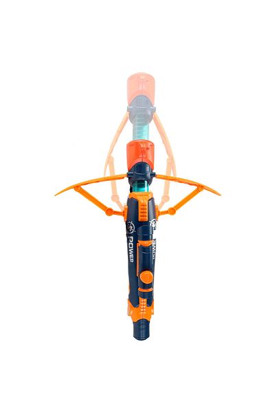 ACTION ONE Pistol Air Blasters stil arbaleta Action One, cu luneta si 12 mingii de burete EVA, 39.5x20x24.5 cm