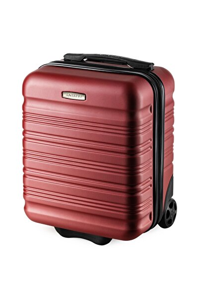 zagatto Troler Cabina, Rosu, 40x30x20cm, Troller, Bagaj de mana avion, Wizz Air/ Ryanair, ABS, ZG508