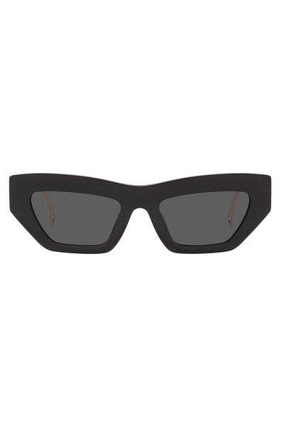 Versace Ochelari de soare pentru femei Ve4432u Gb1/87 53, plastic, negru, 53 mm