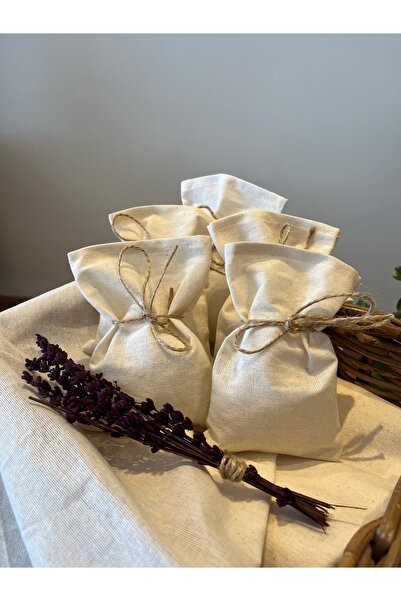 MEKİK BUTİK 10 أكياس قماش خام مقاس 10x15 - كيس قماش متعدد الأغراض - كيس حناء ...