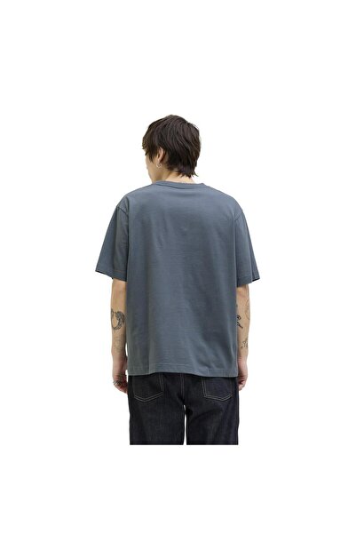 Jack & Jones Crew Neck Men's Gray T-Shirt- 12273157