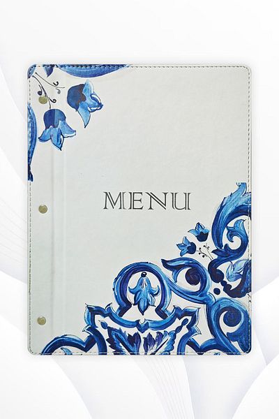 ankara menü Acidated Printed A4 Menu Container