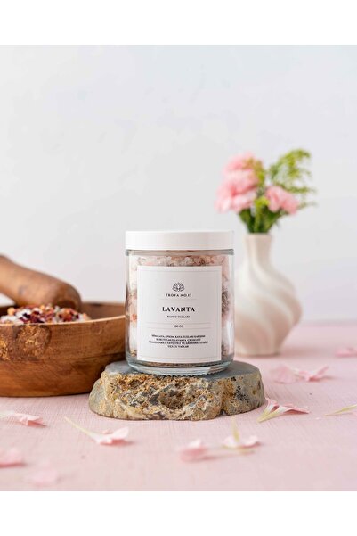 Troya No17 ملح الاستحمام والعناية باليدين والقدمين - لافندر (فورم إيريان)