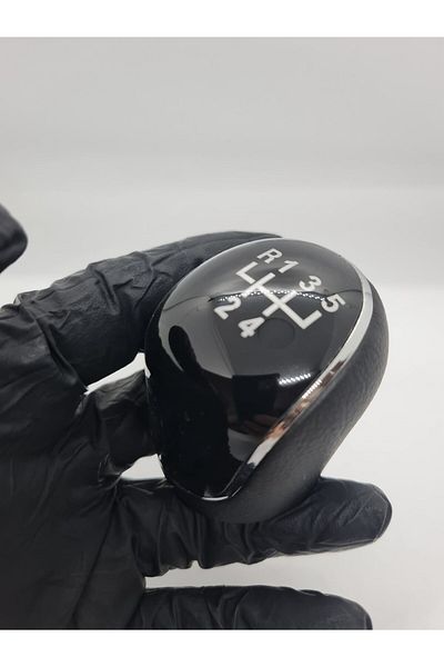 Favori Auto Parts Opel Astra G Black Scheme Gear Shift Knob Leather 5 Speed