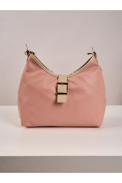 Mojeva Dina Model Lined Belt Detail Women's Hand, Arm and Shoulder Bag
