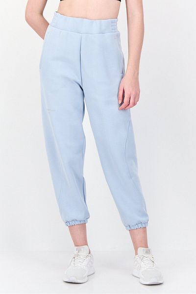 adidas Women Sportswear Fit Embroidered Logo Outdoor Sweatpants, Pale Blue