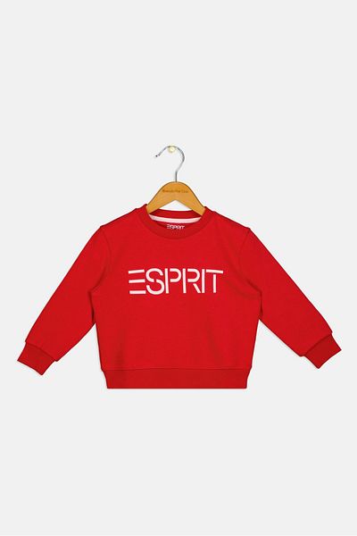 Esprit Kids Boy Brand Logo Sweatshirt, Red