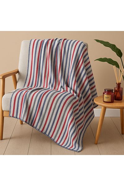 English Home Timeles Cotton Tv Blanket