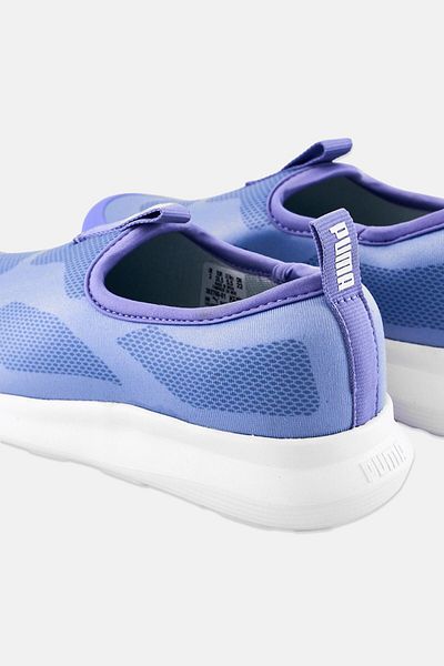 Puma Women Brand Logo Slip On Training Shoes, Lavender
