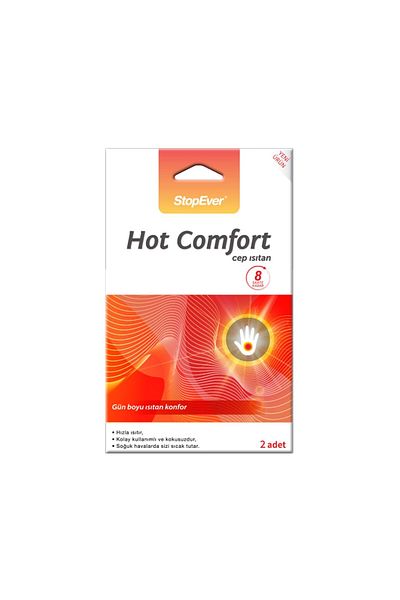 StopEver Hot Comfort Foot Heating Pad (double Packaging)