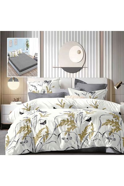 RALEX PUCIOASA Finet 6-Piece Bedding Set with Cover – 160x200 and 180x200 (Madison-VH)