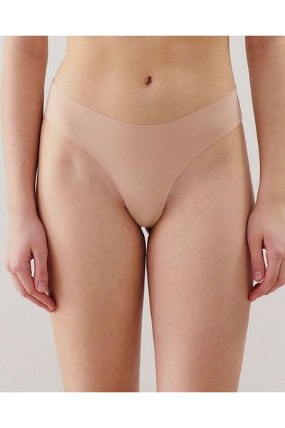 Undiz Microfiber and lace tanga
