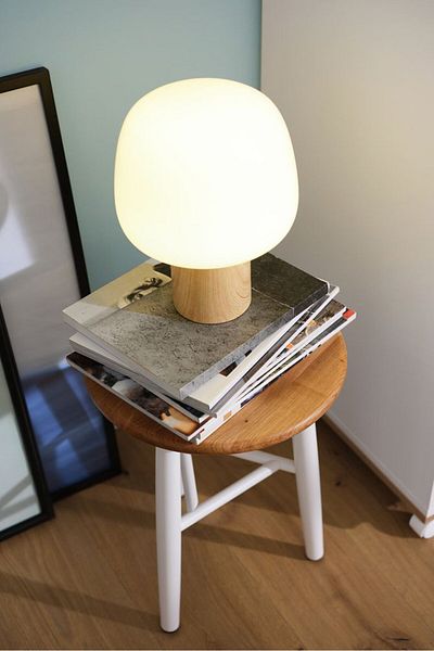 Tchibo Led Battery Table Lamp, White