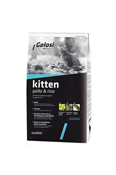 Golosi Pollo Riso Tavuk Ve Pirinçli Yavru Kedi Maması 1,5 Kg