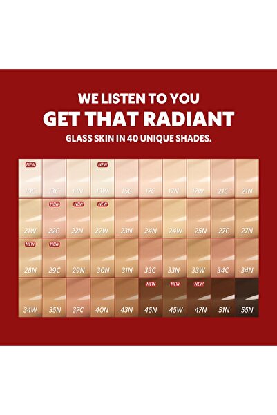 TIRTIR Red Almara, 22W Sheer Beige, 18Gr Foundation