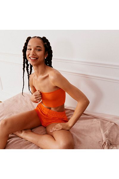 Undiz Jersey bandeau top