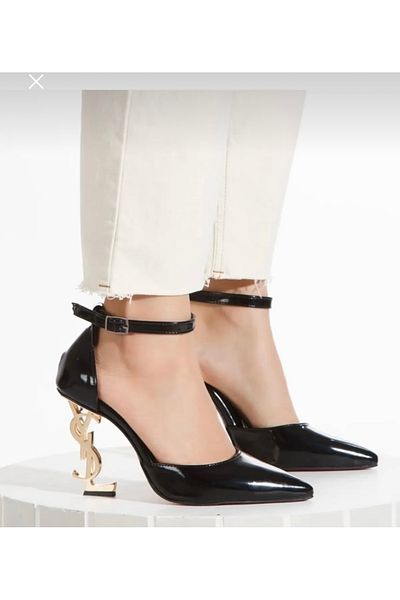 Brs Red Sole Gold Heel Stiletto