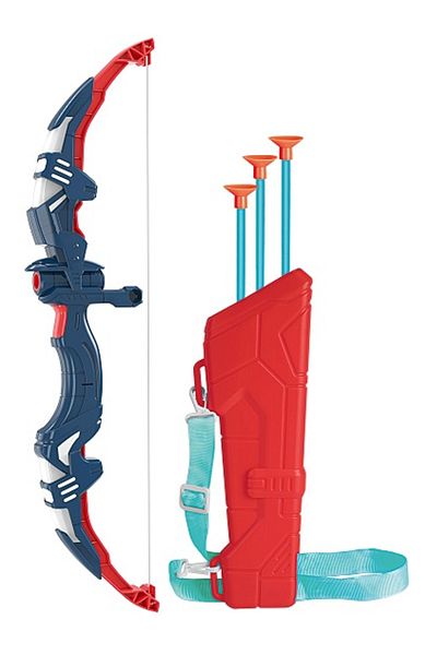 ACTION ONE Arc cu lumini cu 3 sageti si tolba 41 cm