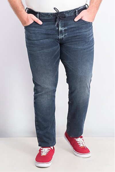 Diesel Men Regular Fit Stretch Jeans, Navy