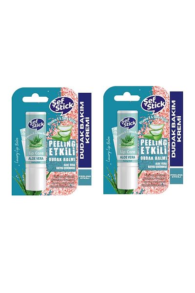 NEHAN 2 Pack Lip Protector, Repairing, Moisturizing Care Stick with Peeling Effect