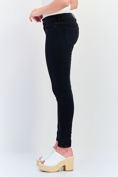 Esprit Women Skinny Fit Solid Stretchable Jeans, Black