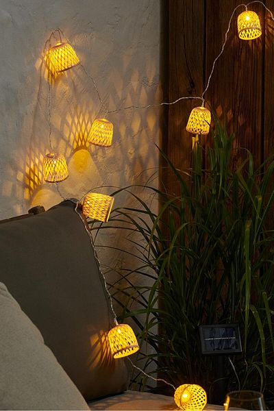 Tchibo Solar Fairy Lights, Tan