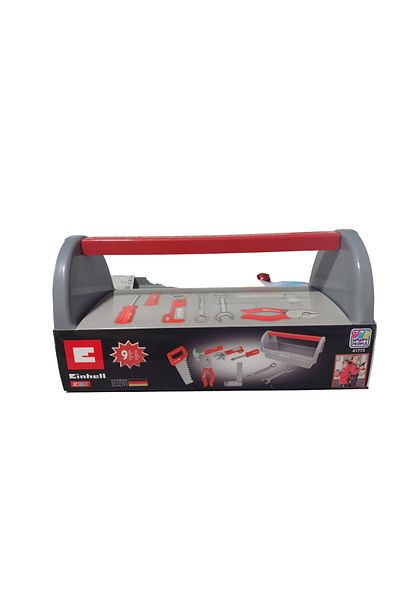 Einhell Trusa scule pentru copii, 9 piese, ciocan, surubelnita, patent, chei, ferastrau, Einhell Kids