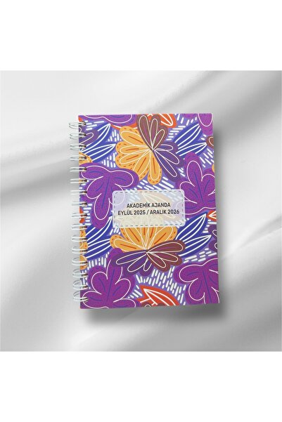 neso 2025-2026 A5 Akademik Ajanda Spiralli 15x21 cm - 16 Aylık