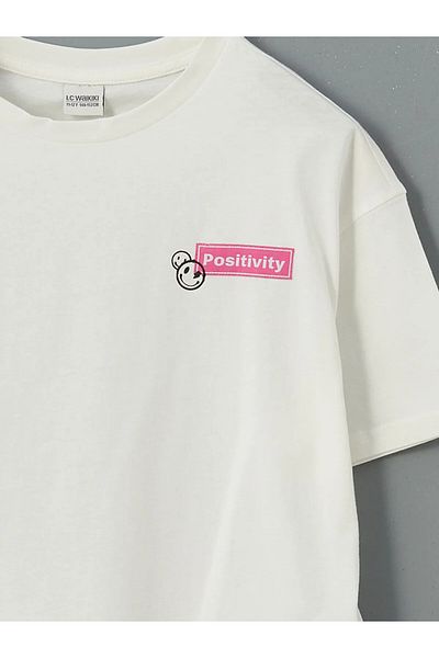 LC Waikiki Κοριτσίστικο T-Shirt Crew Neck