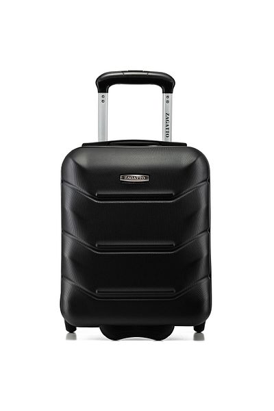zagatto ® Troler de cabină Zg507 Abs Xs, 20l, 40x30x20 cm, negru, compatibil cu Wizz Air