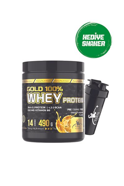Torq Nutrition 490 gr Banana Flavored Gold Whey Protein