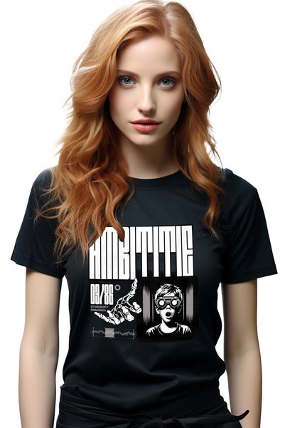 StoryGift Romania Tricou Femei Copil cu ochielari VR uimire Ambitii. cu impri...
