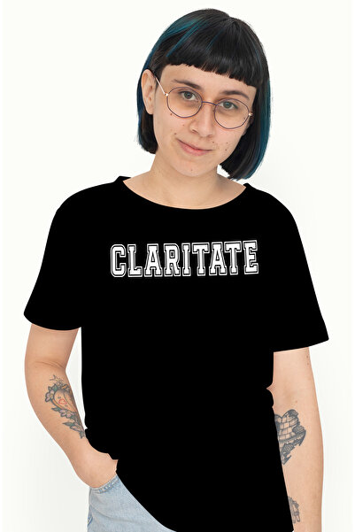 StoryGift Romania Tricou Femei Claritate, Mesaj Motivational, Text Inspiratio...