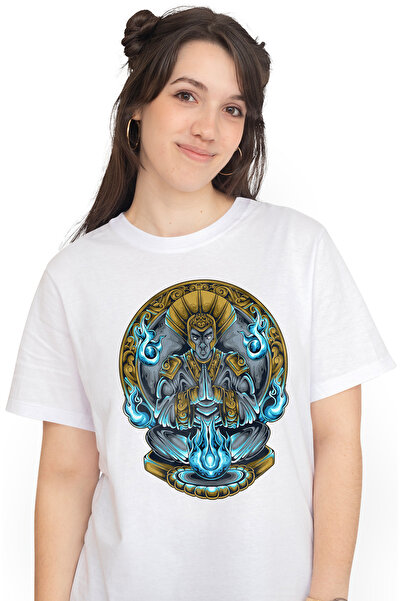 StoryGift Romania Tricou Femei Cu Altar, Flacari, Fantasy, Coif, Barbat, Zeit...