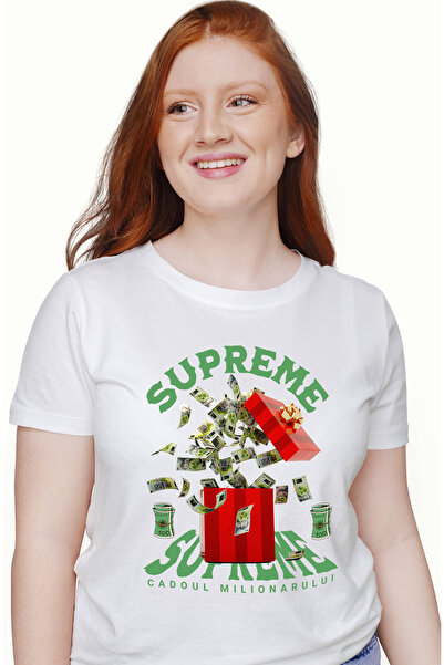 StoryGift Romania Supreme Women's T-Shirt - Millionaire's Gift, with print on...