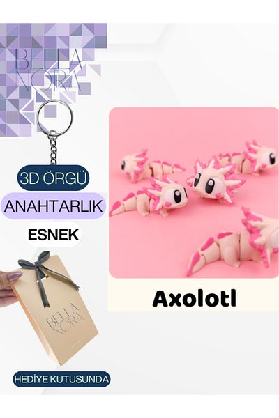 Bellanora Knitted Keychain Loved Can Stretch Cute Animals Amigurumi Bag Ornament in Special Gift Box