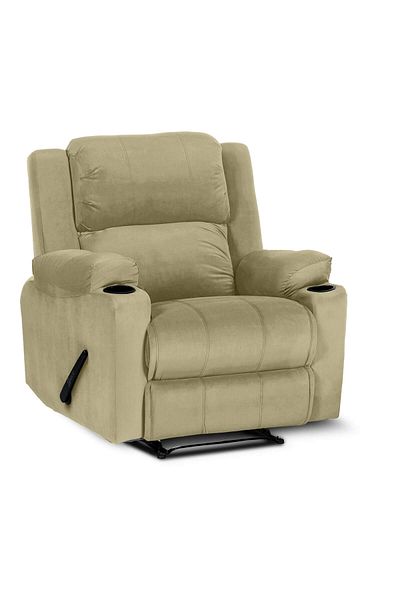 Lazy Vibes Zenrest Luxury Rocking & Swivel Recliner Chair with Cup Holder | Your Comfort Unlimited