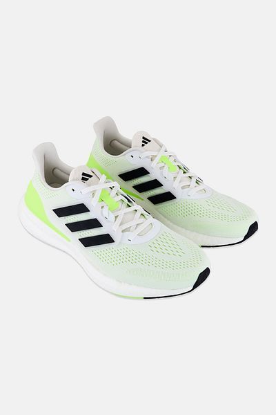adidas Men Pureboost 23 Lace Up Running Shoes, Multicolor