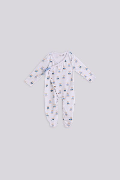 Layette BG Store Baby Boy Patterned Overalls