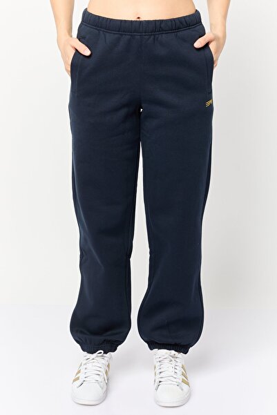 Esprit Women Regular Fit Brand Logo Jogger Pants, Navy