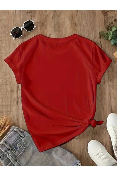 TekTarzz Unisex Daisy Printed Cotton Tshirt